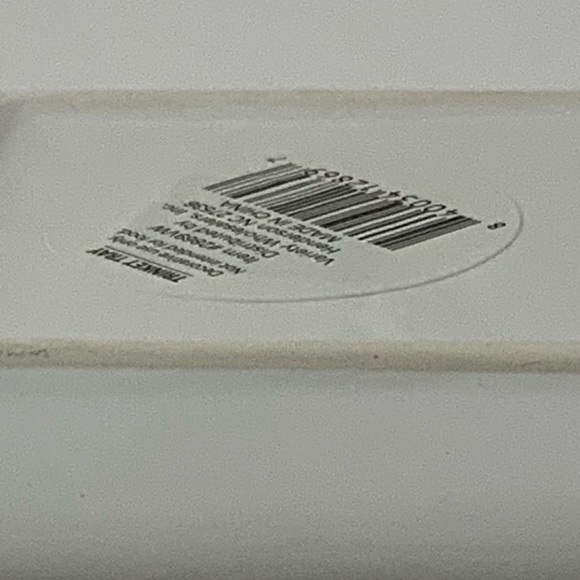 Boss Babe Trinket Tray Jewelry Storage Dish White Gold Black Ceramic Square - Picture 5 of 6